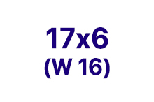 Вариаторные ремни 17 x 6 (W16)