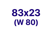 Вариаторные ремни 83 x 23 (W80)