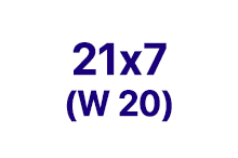 Вариаторные ремни 21 x 7 (W20)