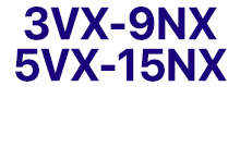 Ремни стандарта RMA-MPTA профилей 3VX-9NX, 5VX-15NX