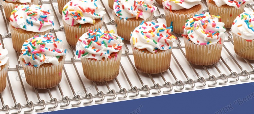 Транспортирующие глазировочные металлические сетки BS