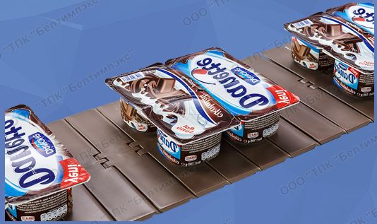 Пластинчатые цепи транспортерные Серии MD 821