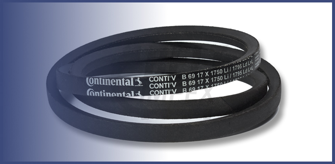 Клиновой ремень B117 17,0X 2970 Li / 3015 Ld Contitech 17x11x3015
