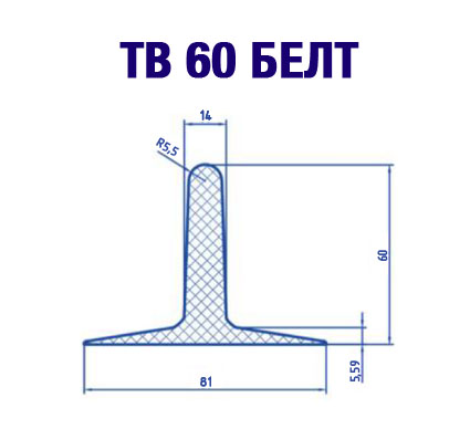 Тип - TB60 Резиновые перегородки Тип - TB60 Резиновые перегородки